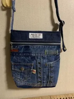 デニムショルダーバッグ バッグ