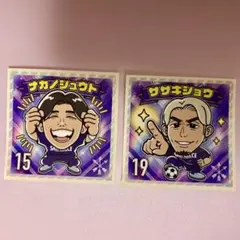 サンフレッチェ広島 サンフレヒーローズシール 中野就斗 佐々木翔