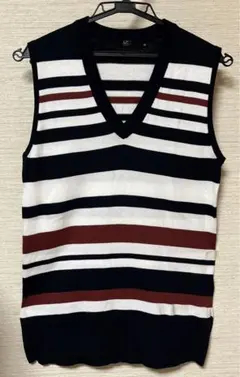 AZUL アズール  ストライプ　ベスト　Mサイズ