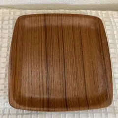 木製ブラウンプレート 菓子入れ