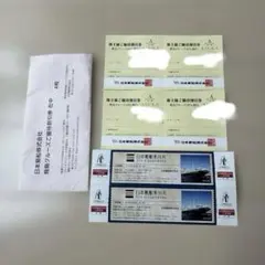 日本郵船 株主優待券 飛鳥クルーズ割引券 氷川丸招待券