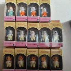 新品未開封　シルバニア　赤ちゃん　まとめ売り　14体