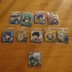 ヒロアカ　ウエハースシール　11枚セット