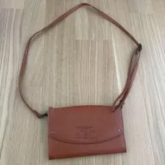 スヌーピー SNOOPY ショルダーバッグ ブラウン