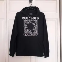 パーカー　黒色　Sサイズ　トレーナー　長袖