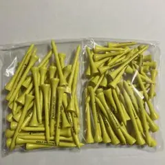 ゴルフパートナー　木製ゴルフティー　ロング76本ショート31本　計107本入り