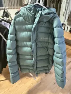 [コロンビア] Saltzman ダウンフーディドジャケット　XL グリーン