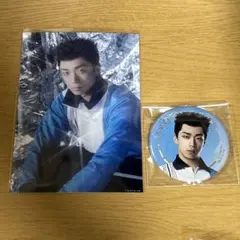 テニミュ 樺地 ランブロ 缶バッジ