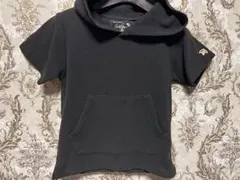 アーノルド パーマー 半袖パーカー 黒　　　　　　　135サイズ 男の子／女の子