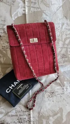 【ご専用】CHANEL ２．５５ チョコバー Wフェイスチェーンショルダーバッグ