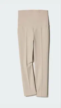 UNIQLO スマートアンクルマタニティパンツベージュ　M