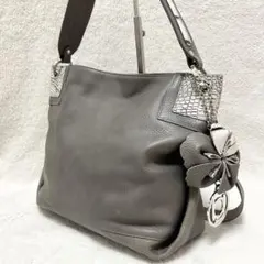 美品 ボーグラン ワンショルダーバッグ JRA認定 クロコダイル 2way