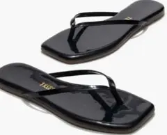 未使用　TKEES ティキーズ　スクエア　トングサンダル　収納袋付のサムネイル