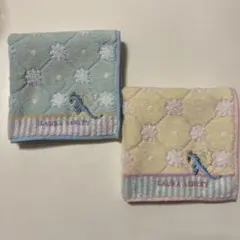ローラアシュレイ　タオルハンカチ　ハンドタオル　2枚ギフト　龍　辰　ドラゴン