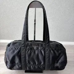 【極美品・廃盤・希少】ポーター タンカー ミニボストンバッグ ダッフルバッグ 黒