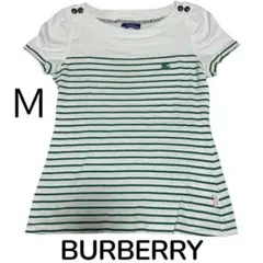 バーバリーブルーレーベルホース刺繍半袖カットソー　38 Ｍ　Tシャツのサムネイル