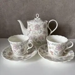 WEDGWOOD スウィートプラム カップ&ソーサー プレート トリオ セット①