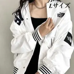 新品未使用　韓国正規品　ノースフェイス　スポーティー　ボンバー ジャケット　白