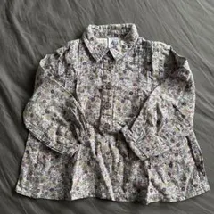 PETIT BATEAU 花柄シャツ 94cm