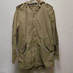 RUBBER SOUL'INC ミリタリーコートジャケット 　gooutキャンプのサムネイル