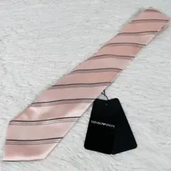 新品未使用 エンポリオアルマーニ ネクタイ necktie ビンク系