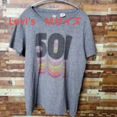 Levi's カラフル501プリント 半袖Tシャツ M