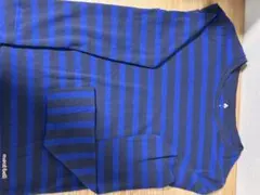 mont-bell ストライプ 長袖TシャツL