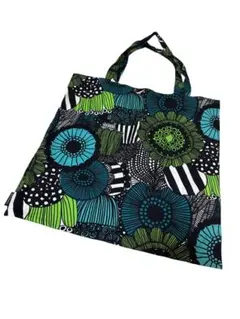 marimekko マリメッコ ピエ二 シイルトラプータル 総柄トートバッグ