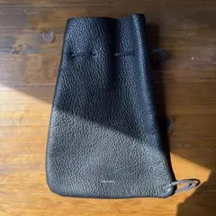 Hender Scheme zacc バック　ブラック 巾着バック