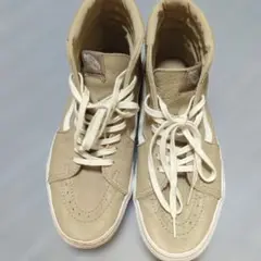 Vans Sk8-Hi ベージュ ハイカットスニーカー26.5