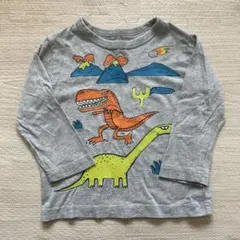 baby GAP 恐竜プリント Tシャツ 18-24ヶ月