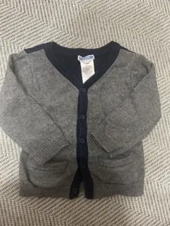 jacadi カーディガン 18M (81cm) グレー ネイビー