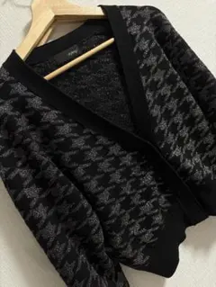 styling/ 千鳥格子柄 カーディガンのサムネイル