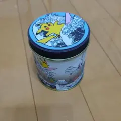 2017年 ポケモンセンター限定 浮世絵 あられ缶