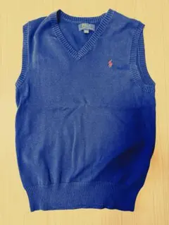 POLO ネイビー ベスト　160