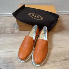 Tod's 2way ドライビングシューズ サンダルフリンジ タッセル