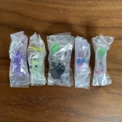 ピクミン ガチャ めじるしアクセサリー2 紫 岩 ヒカリ 羽 白