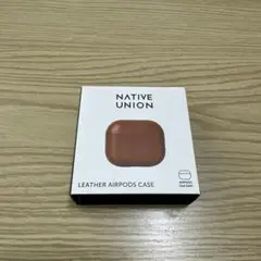 NATIVE UNION LEATHER AIRPODS CASE ブラウン