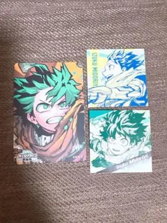 ヒロアカ 原画展 緑谷出久 マグネット スクエアステッカー