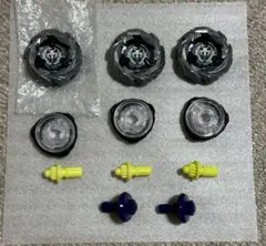 ベイブレードX シルバーウルフ3-80FBA8個体＋通常個体＋エレベートビット