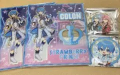 【値下げ】すとぷり ころん アクリルスタンド 2枚 缶バッジ 2個 セット