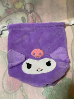 クロミ　ダイカット巾着　サンリオ　巾着袋　クロミちゃん