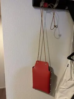 hender scheme ショルダーバッグ　L 赤のサムネイル