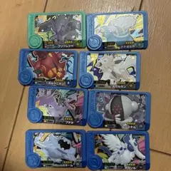 ポケモンフレンダ トレジャー 8枚セット グソクムシャ ボルケニオン レジスチルのサムネイル