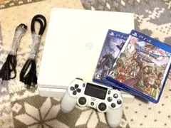 ❤️PlayStation 4 本体 ホワイト ❤️カセット2枚付❤️動作確認済