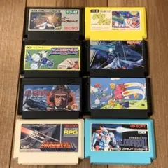 ファミコン　グラディウスなどシューティング８本セット　まとめ売り