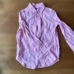 Ralph Lauren カスタムフィット 長袖シャツ 6号 ピンク