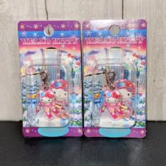 レア　ご当地キティ　ハローキティ　ファスナーマスコット　NASPA ナスパ　２個