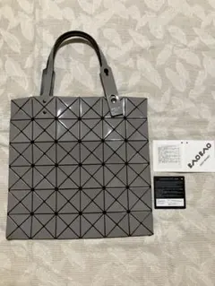 BAO BAO ISSEY MIYAKE トートバッグ シルバー - メルカリ