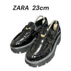 厚底ローファー 革靴